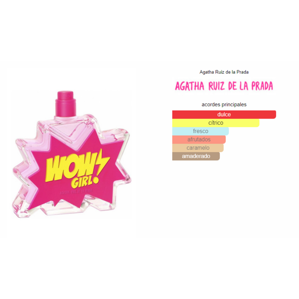 Agatha Ruiz De La Prada Wow Girl Mujer EDT 50 ml – Cosmetic