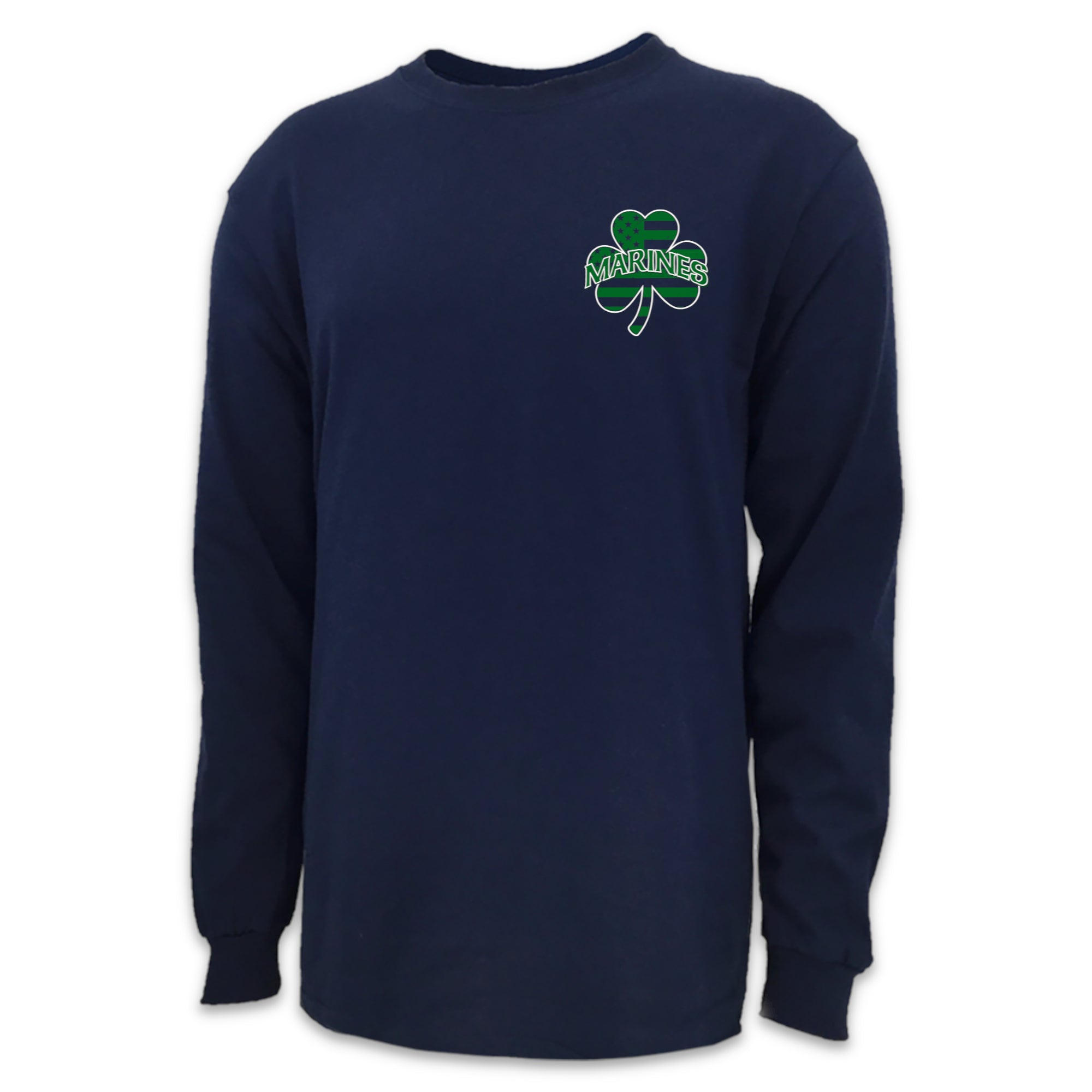 Marines Shamrock Long Sleeve T-Shirt - Marines Gear product image