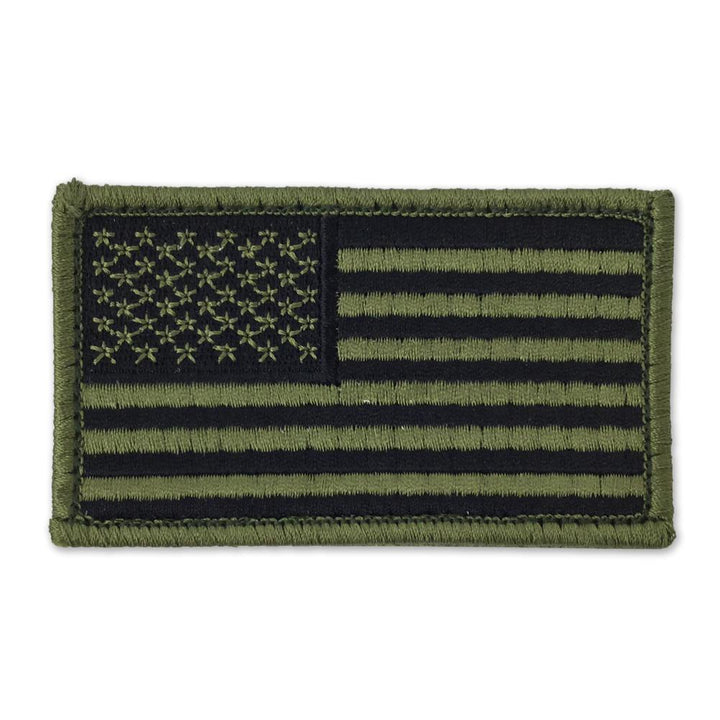 AMERICAN FLAG VELCRO PATCH (OD GREEN)