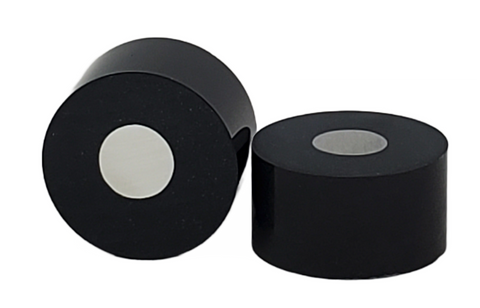 Black compression mounts for metallography