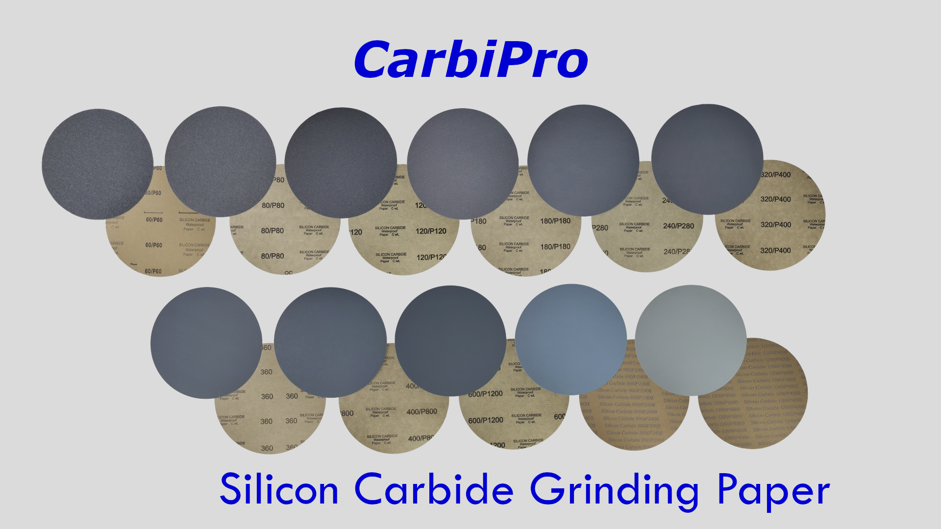 CarbiPro SiC Grinding Paper