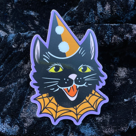Halloween Cat Sticker