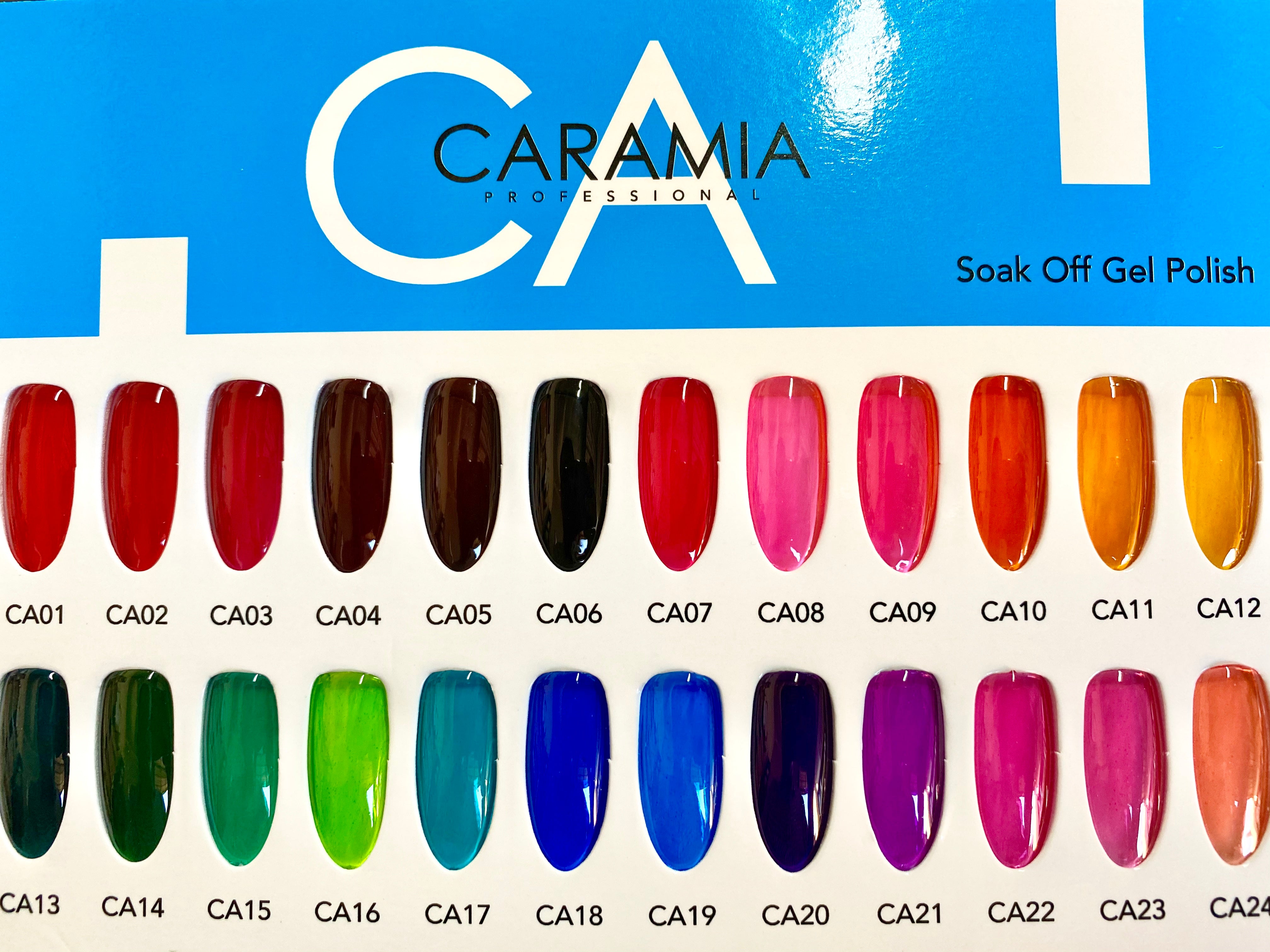 Caramia Jelly Gel Polish 24 Colors – Sunshine Nail Supply