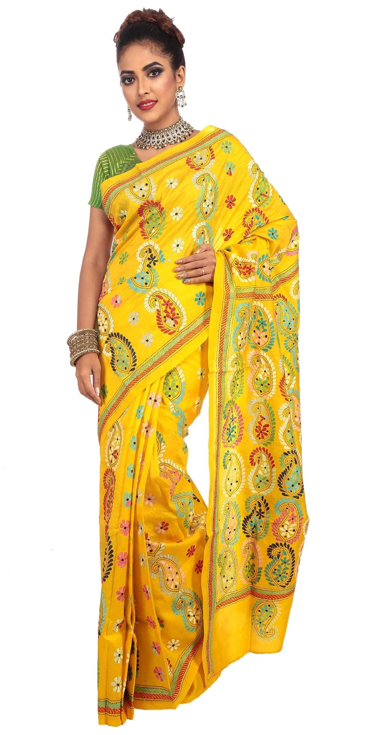 Kantha Saree