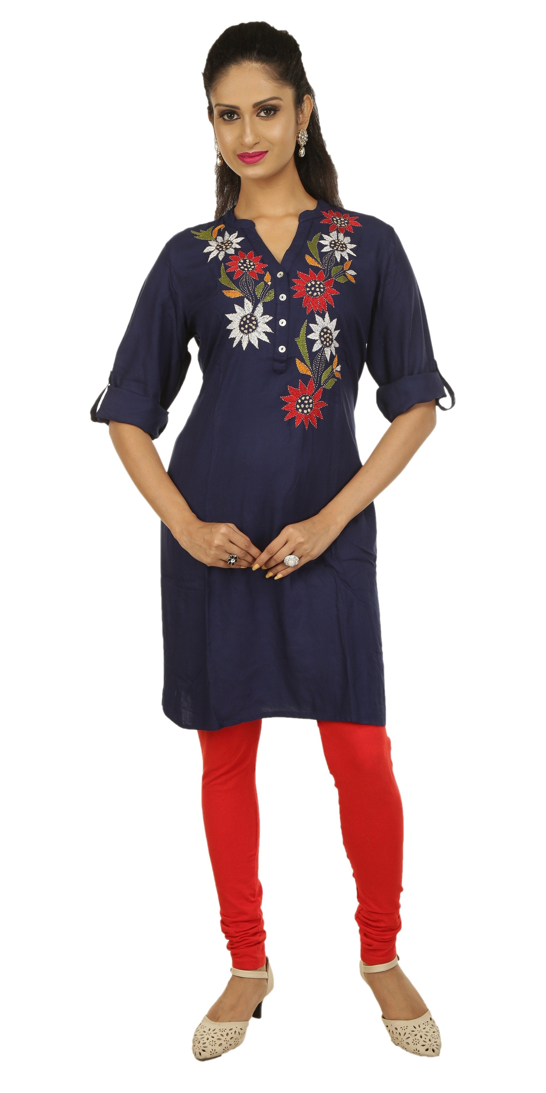 Exclusive Kantha Embroidery Saree - Fusion of Kantha Embroidery &  Lightweight Fabric – Avishya.com