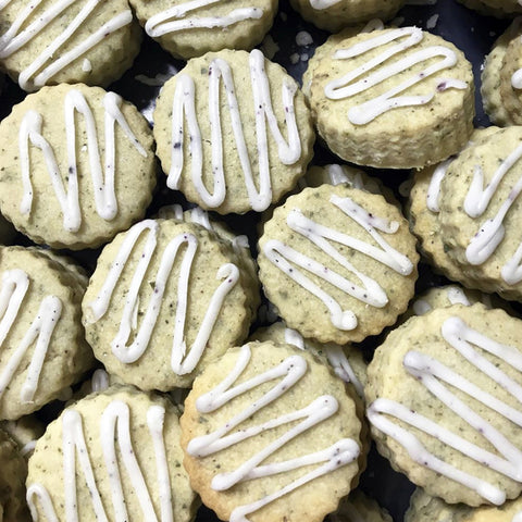 Bush shortbread with Lemon Myrtle and Saltbush