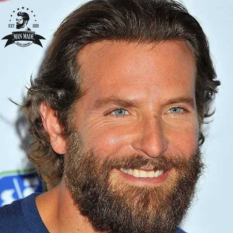 Bradley Cooper Full Beard Style - Man Made Beard Company UK