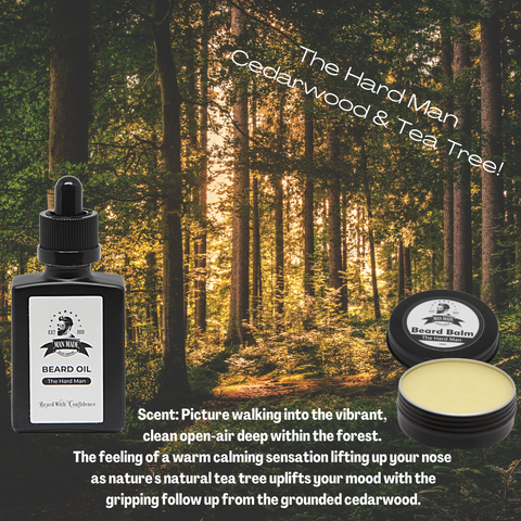 Cedarwood & Tea Tree Beard Products UK