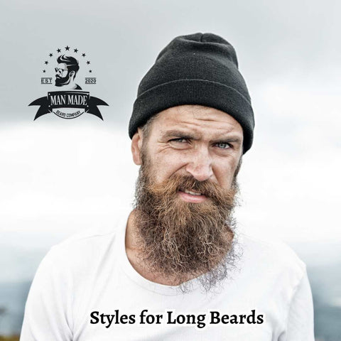 Styles for Long Beards - Man Made Beard Company UK