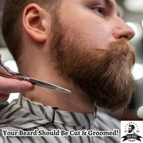 Your Beard Should Be Cut & Groomed! - Man Made Beard Company UK
