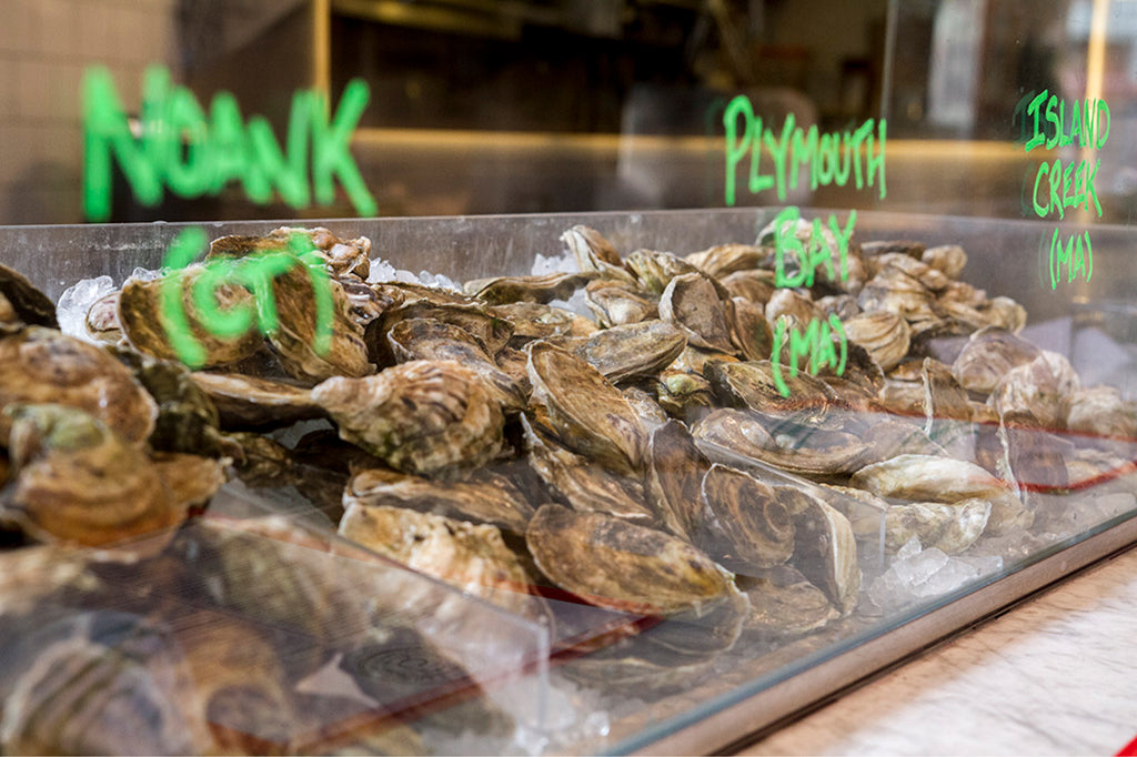 Oysters at Greenpoint Fish