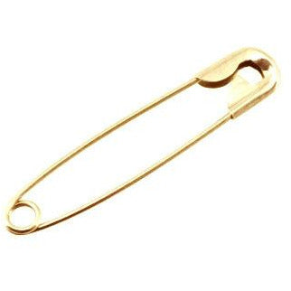 Free shipping 18mm Standard Safety Pins in Black Color 000#/ Gold
