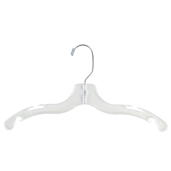  8 inch White Children's Plastic Skirt and Pants Hangers - Case  of 250 : Home & Kitchen