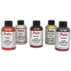 Angelus Brand Acrylic Leather Paint High Gloss Finisher No. 610 - 4oz,  Packaging may vary