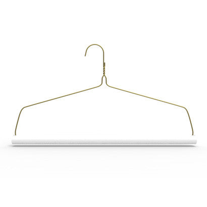 BriaUSA Heavy Duty 100 Pack Coat Hangers 18 inch Length 11.5 Gauge  Thickness Galvanized Metal Wire Standard Clothes Hangers