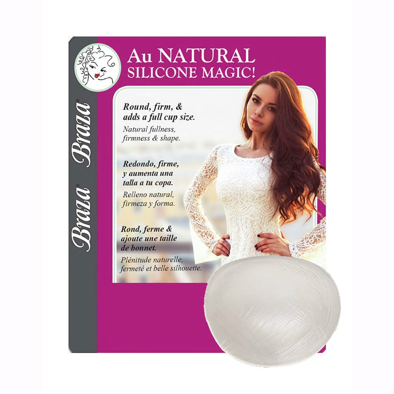 BRAZA Breathable Silicone Enhancers, Clear