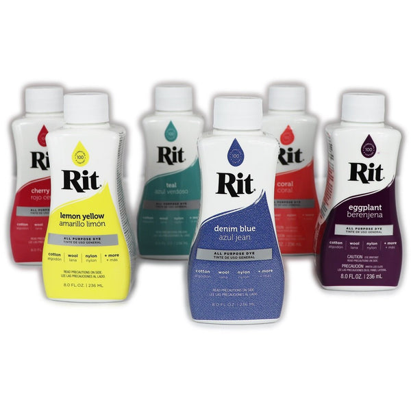 Rit Back to Black Dye Kit - Restore Your Faded Color Back to a Vibrant  Black - Includes ColorStay Dye Fixative and Gloves