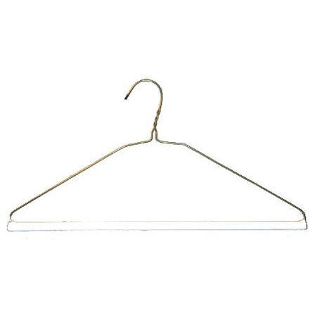 17 Clear Plastic Dress/Shirt Hangers (100/case)