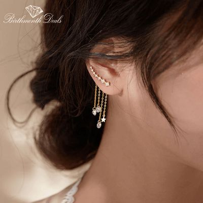 Star Tassel Earrings - Birthmonth Deals