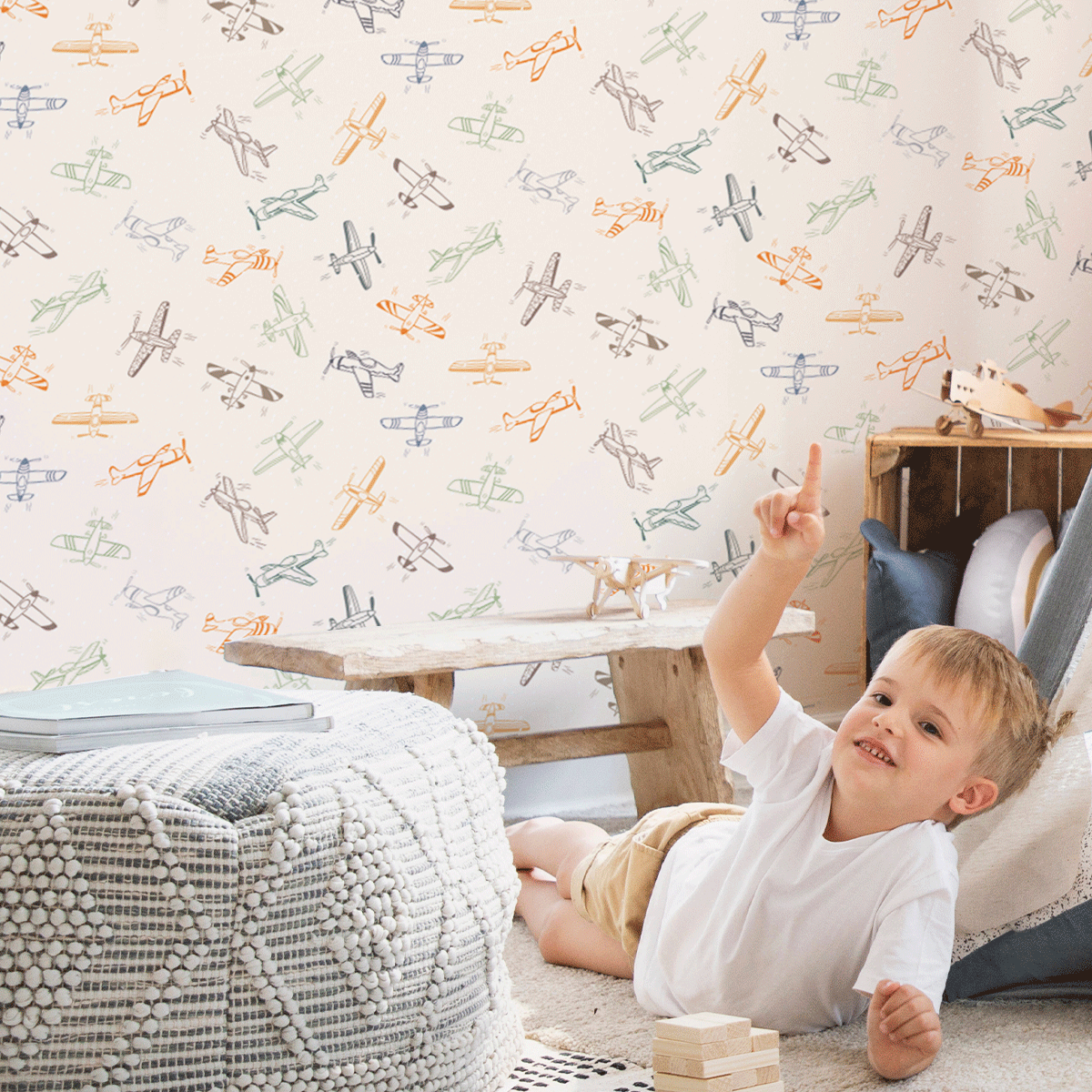 Nursery Peel and Stick Removable Wallpapers for Walls  Rocky Mountain  Decals