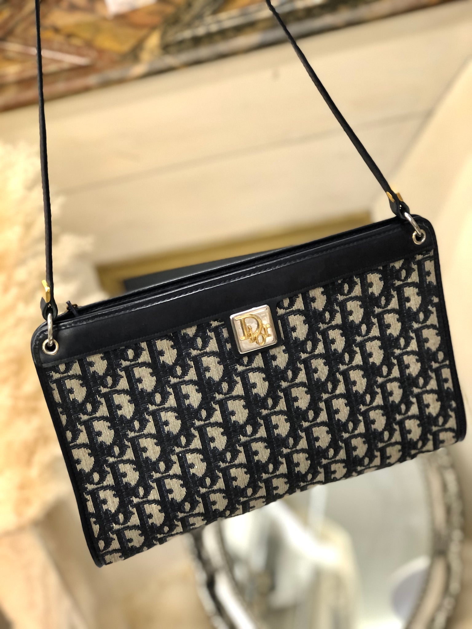 Preorder Dior Logo Oblique Flap Bag 26cm Luxury Bags  Wallets on  Carousell