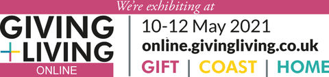 Giving and living show virtual trade show 10th-12th May visit my store @rachel-stowe