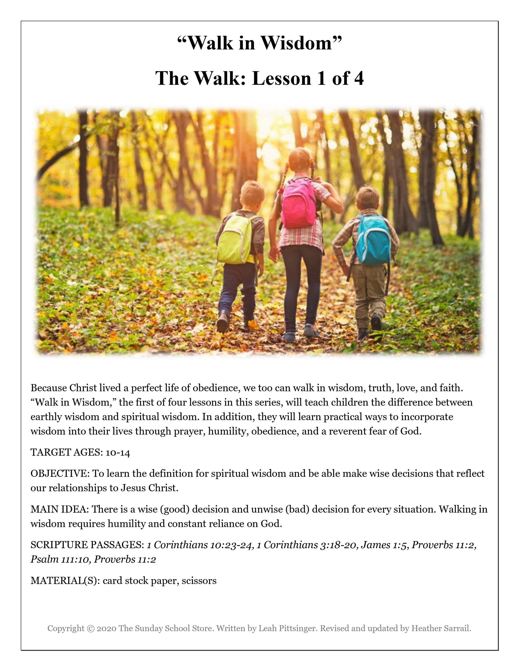 The Walk: 4-Week Study on Following Jesus (download only) - Sunday ...