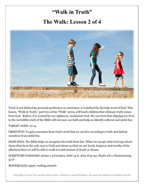 The Walk: 4-Week Study on Following Jesus (download only) - Sunday ...