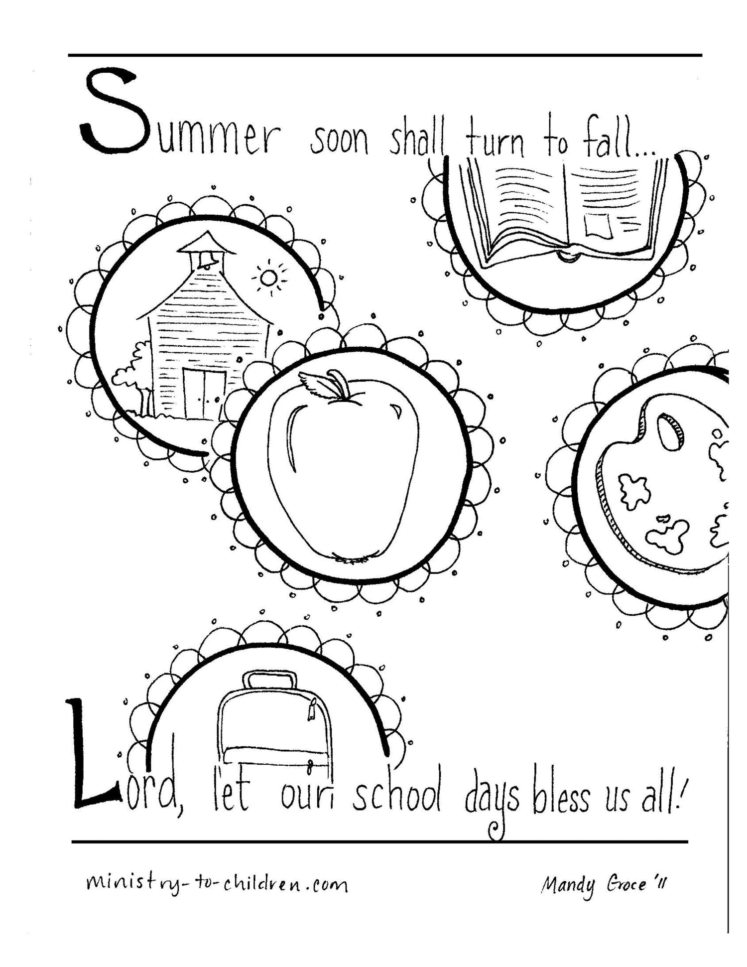 seasons of the church year coloring pages