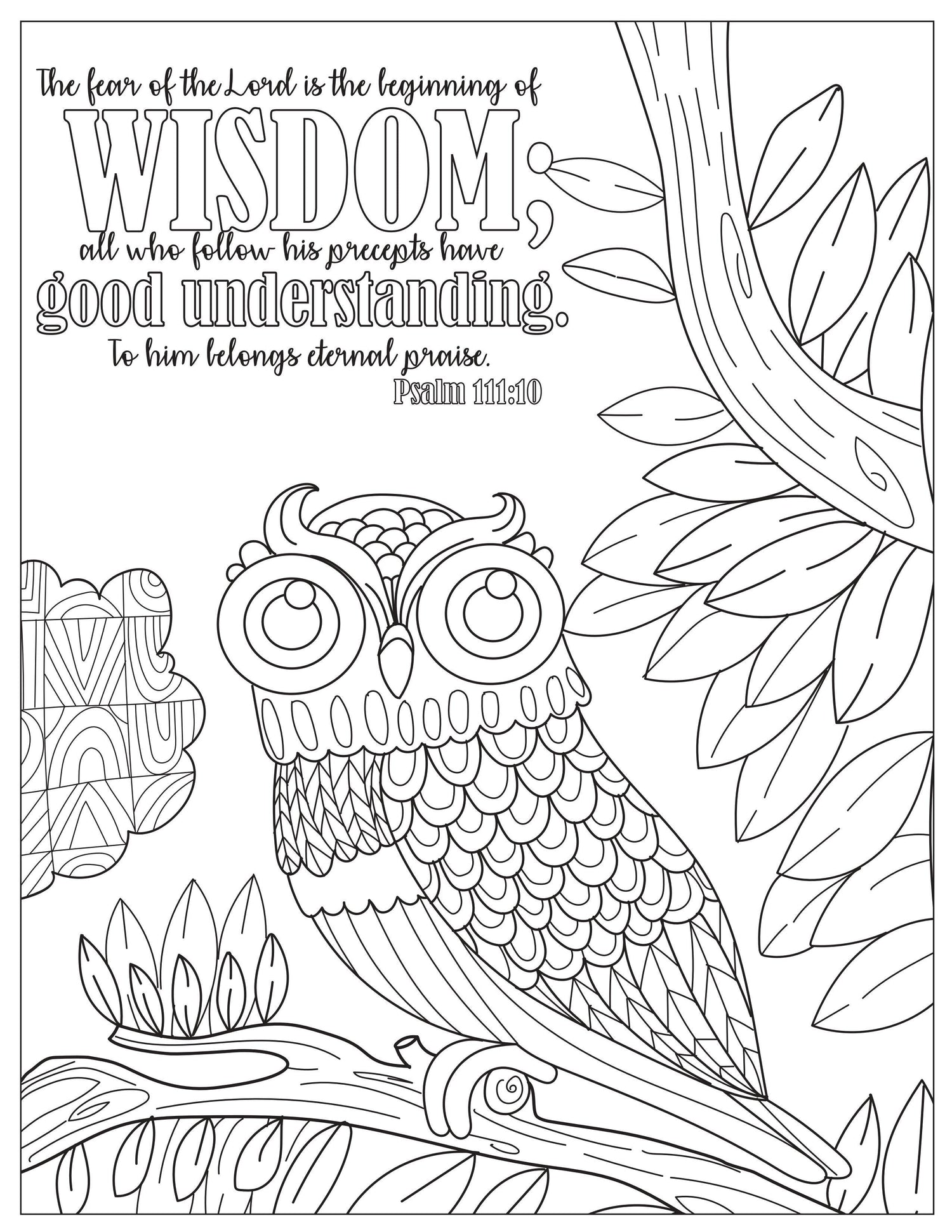 the bible coloring pages