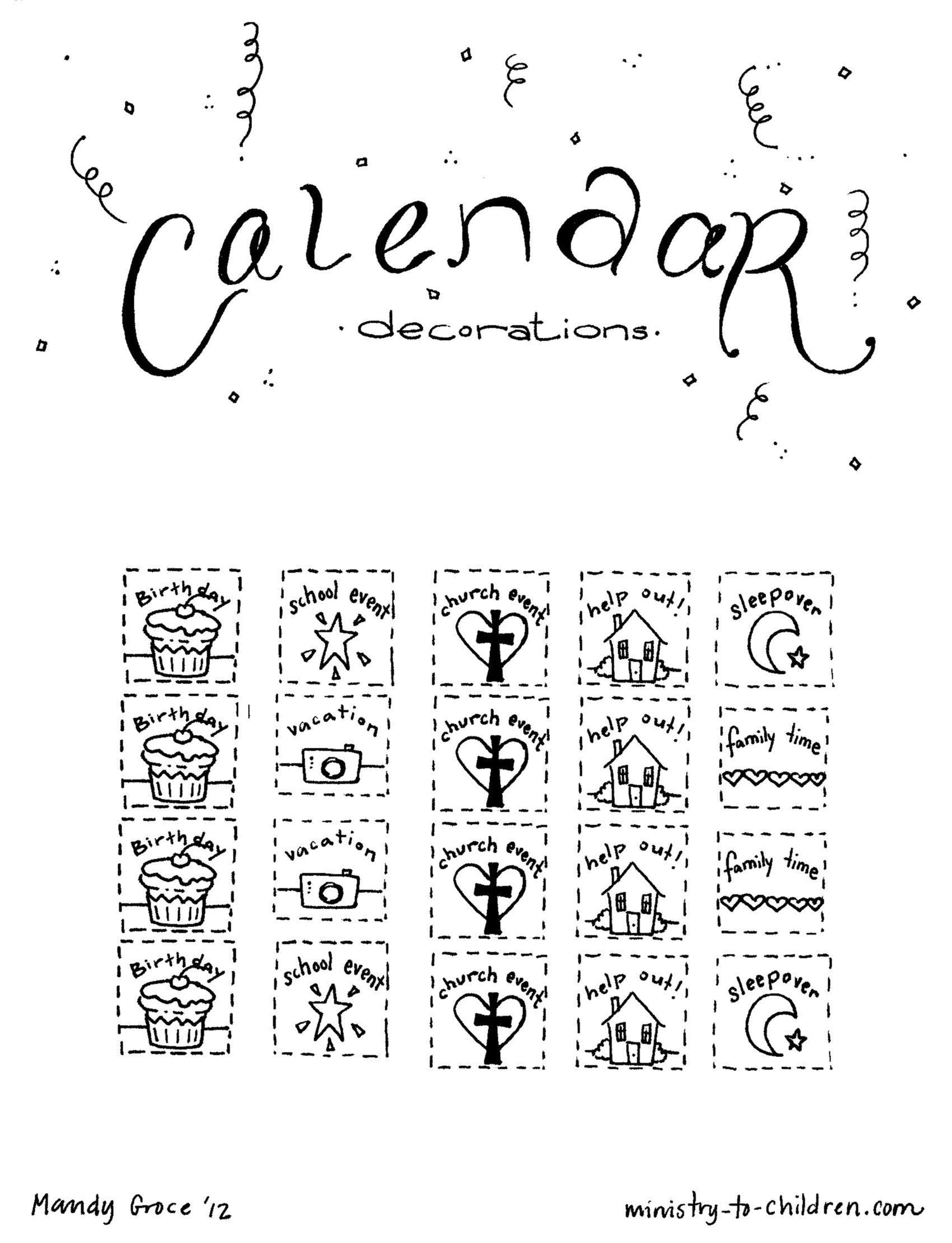 seasons of the church year coloring pages