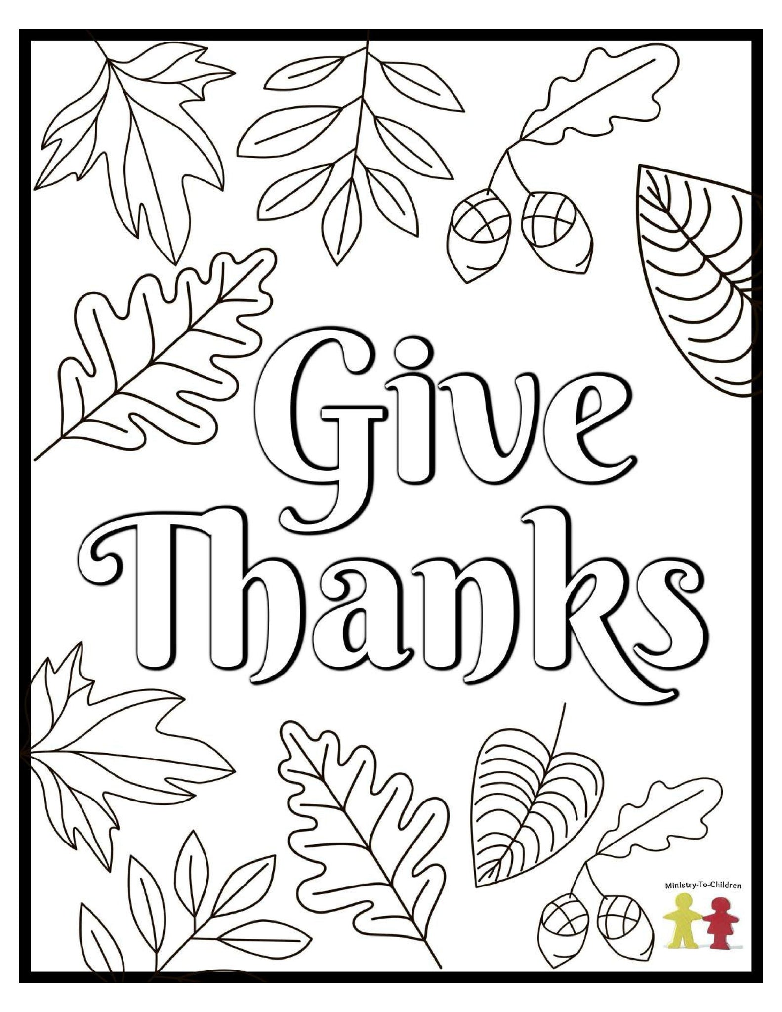 Thanksgiving Coloring Pages (FREE) 8-Page PDF Download – The Sunday