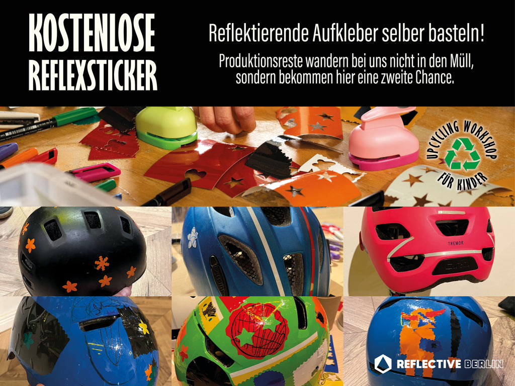 Kostenloser Reflexsticker Bastelworkshop mit REFLECTIVE Berlin auf der EUROBKE