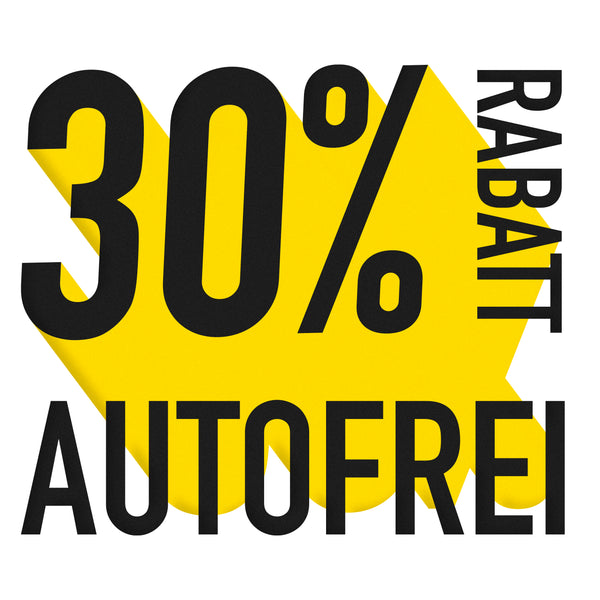 30% rabatt autofrei aktionstag