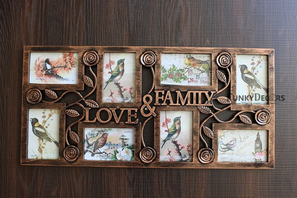 FunkyTradition 6 Photos Friends Family and Love Wall Photo Frames for –  FunkyDecors