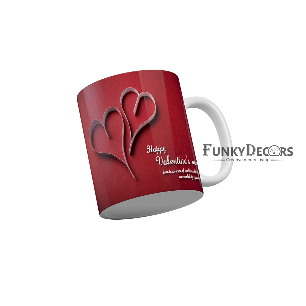 Happy Valentines Day Love and Friendship Quotes Ceramic Coffee Mug ...