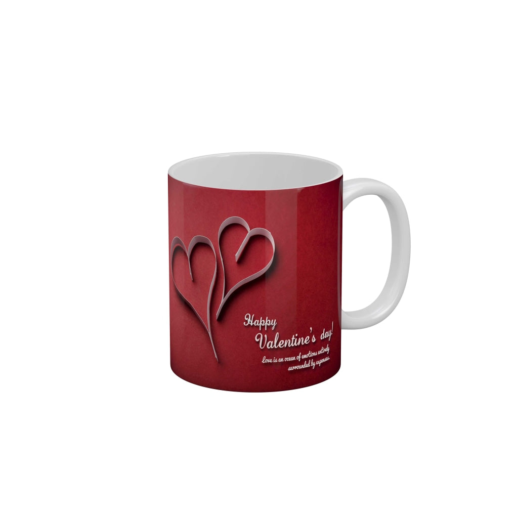 Happy Valentines Day Love and Friendship Quotes Ceramic Coffee Mug ...