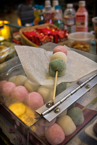 Recipe for Mango and Green Tea Dango with Raspberry Sauce– SushiSushi