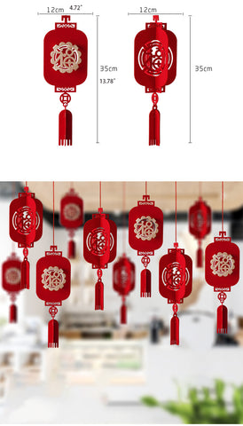 2023 Chinese New Year Decorative Pendant-HGHOM