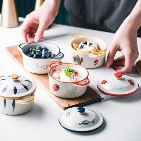 CERAMIC BINAURAL BAKING CUP