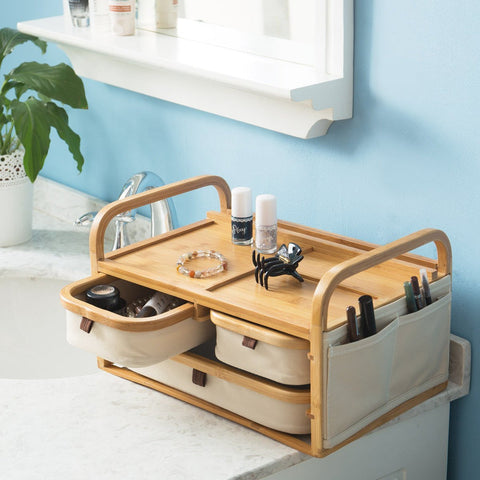 SIMPLICITY WOODEN MULTI-LAYER STORAGE