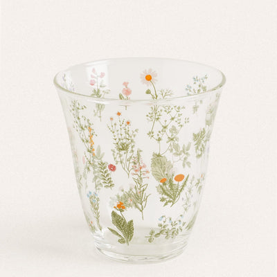 Flower Glass Cup Set - HGHOM