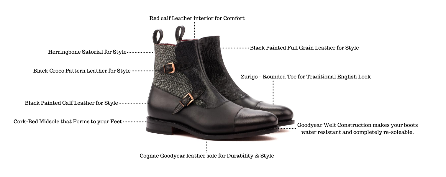 octavian buckle boot