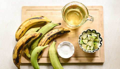 Tostones (Fried Green Plantains) - Host The Toast