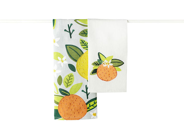 Kate Spade Pineapple Kitchen Towel Set