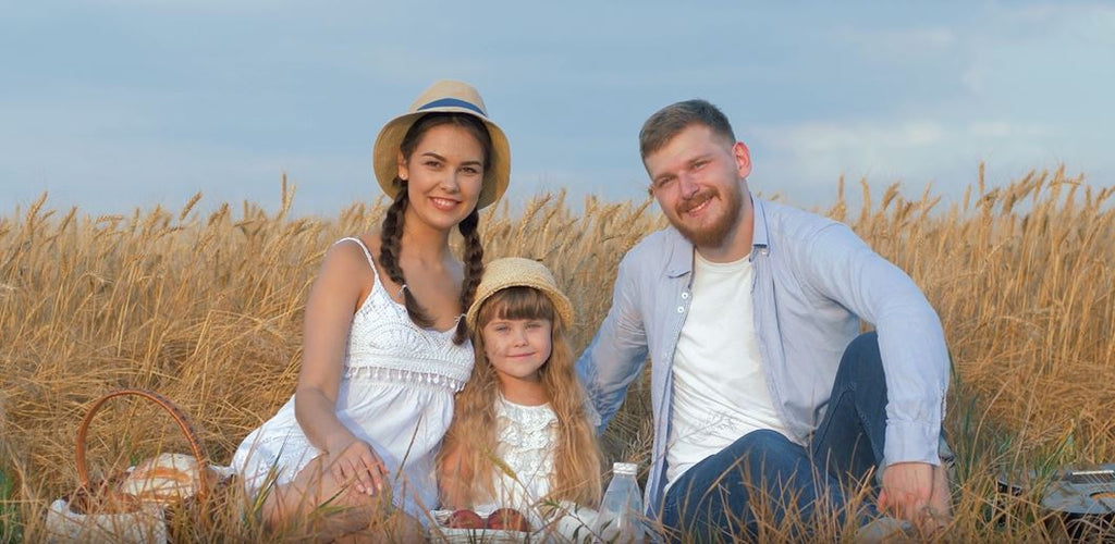 White Dress Family Photo