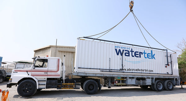 Advanced Watertek containerised filtration system