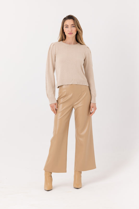 Cruise Wide-Leg Pant Maverick Tan