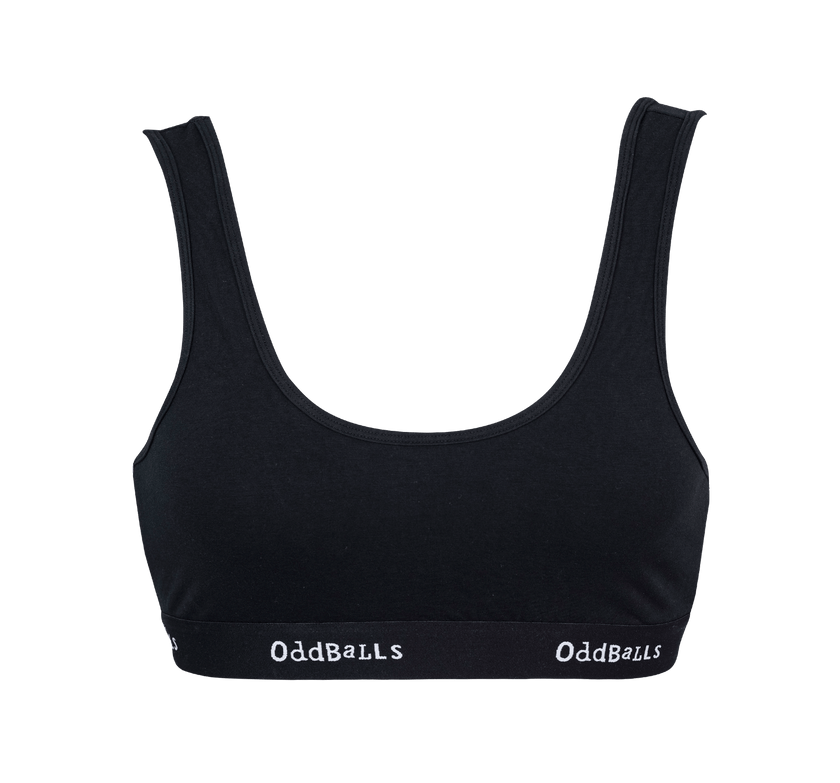 OddBalls - Black - Ladies Bralette