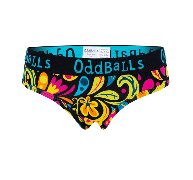 OddBalls - Botanical - Ladies Thongs
